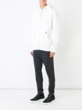 zipped hoodie