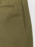 tailored straight trousers