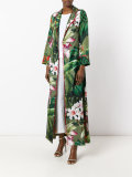 floral wrap dress