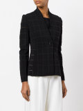 Grid fitted jacket