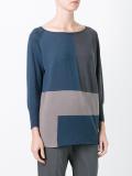 colour block jumper