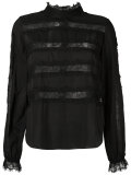 lace inserts blouse