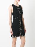 lion head studded dress