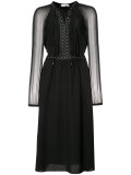 lace-up studded dress