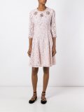 embellished lace dress