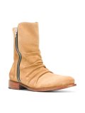 zipped ankle boots