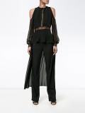 cold-shoulder blouse