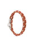 interlaced leather bracelet