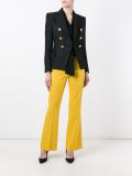 tailored flared trousers