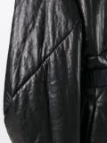 belted oversized jacket