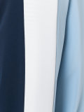striped sleeve varsity bomber