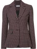 checked blazer 