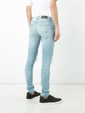 distressed skinny jeans