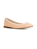 lace trim ballerinas 