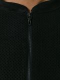 zip-up cardigan