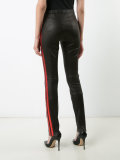 contrast stripe trousers 
