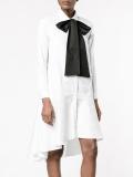bow detail shirt dress