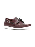 contrast boat shoes