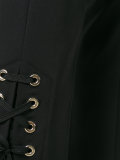 lace-up side cropped trousers