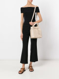 bucket bag with drawstring fastening