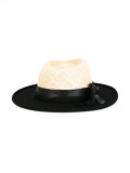 straw and felt hat 