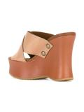 wedged sandals