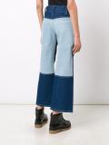 wide leg cropped jeans