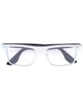 colour block glasses     