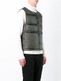 quilted zipped vest