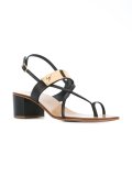 strappy block heel sandals
