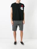 cut off sleeve sweatshirt