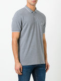 embroidered logo polo shirt 