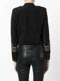 military style blazer