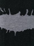 'kiss' print pullover