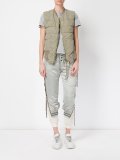 reversible quilted gilet