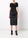 drawstring baggy skirt