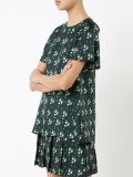 floral print T-shirt