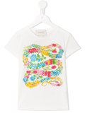 floral print T-shirt 