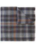 checked scarf