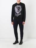 lion head print sweatshirt 