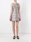 lipstick print dress