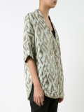 loose print blouse
