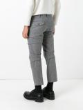 cropped tapered trousers