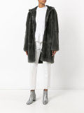 hooded coat 