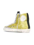 'Francy' glitter hi-top sneakers