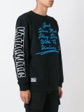 'god'印花套头衫