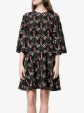 Love Blade print dress 