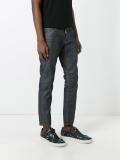 'Skater' creased effect jeans