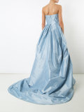 faille ball gown