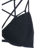 strappy underwire bra